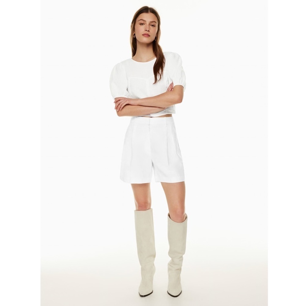 Aritzia - Wilfred The Effortless Short Linen Mid-thigh